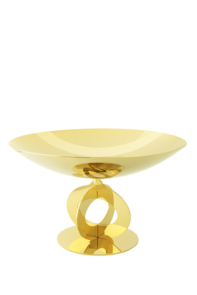 Centerpiece Stainless Steel Gold Plated