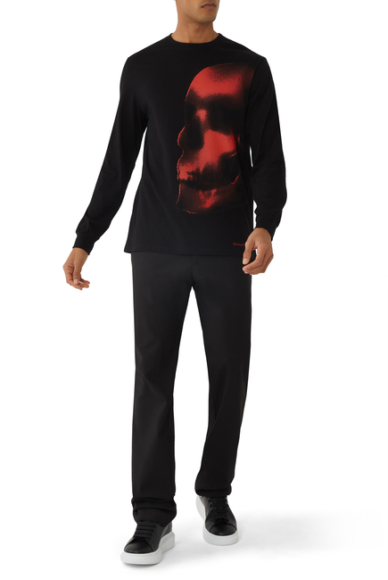 Skull Long-Sleeve T-Shirt