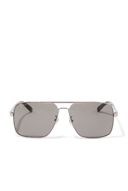 Navigator Metal Frame Sunglasses