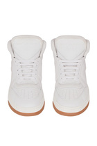 SL/80 Mid-Top Leather Sneakers