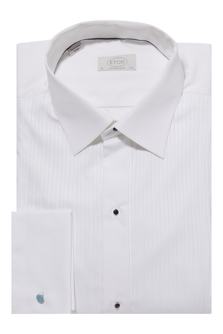 Contemporary Fit Plissé Shirt