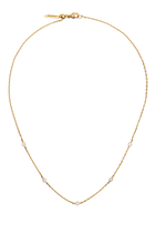 Sparkle Round Choker, 18k Yellow Gold & Diamond