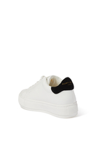 Laney Platform Eye Leather Sneakers