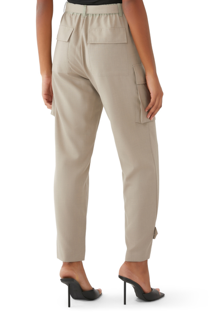 Cargo Pocket Suiting Trousers