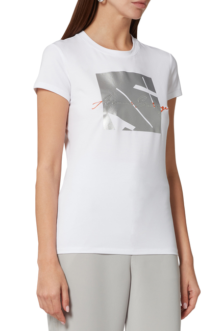 Metallic Logo T-Shirt