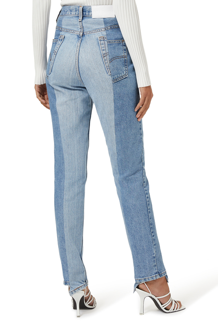 The Twin Straight Denim Jeans