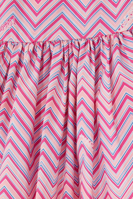 Kids Zigzag Mini Dress