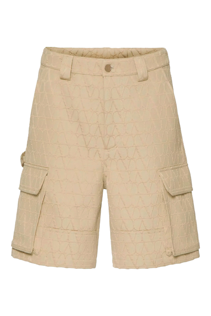 Toile Iconographe Heavy Cotton Cargo Bermuda Shorts