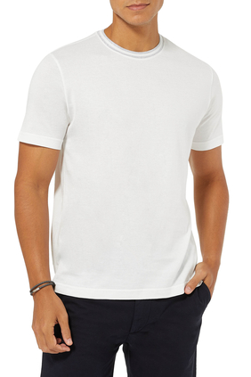 Jersey Collar T-Shirt
