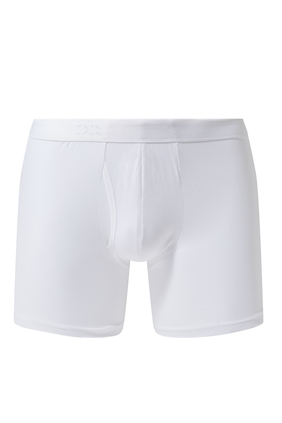 Jack Pima Cotton Stretch White Men's Underwear T-Shirt