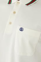 Double G Stripe Polo Shirt