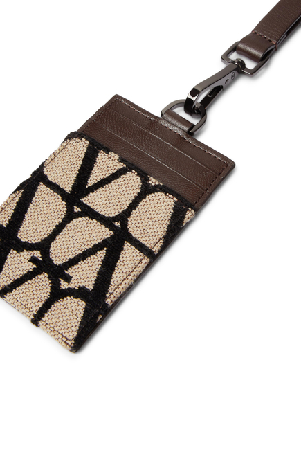 Toile Iconographe Neck Strap Cardholder