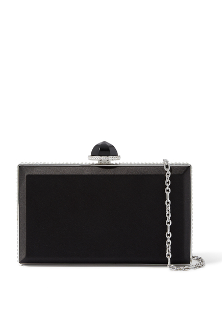 Skylar Satin Clutch