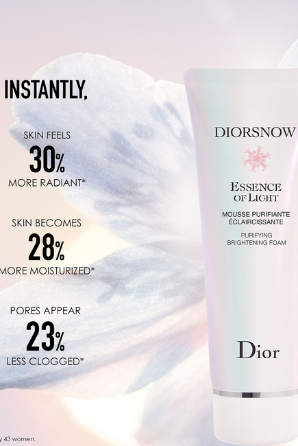 Diorsnow Essence of Light Purifying Brightening Foam