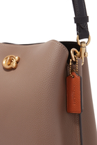 Willow Pebble Leather Shoulder Bag