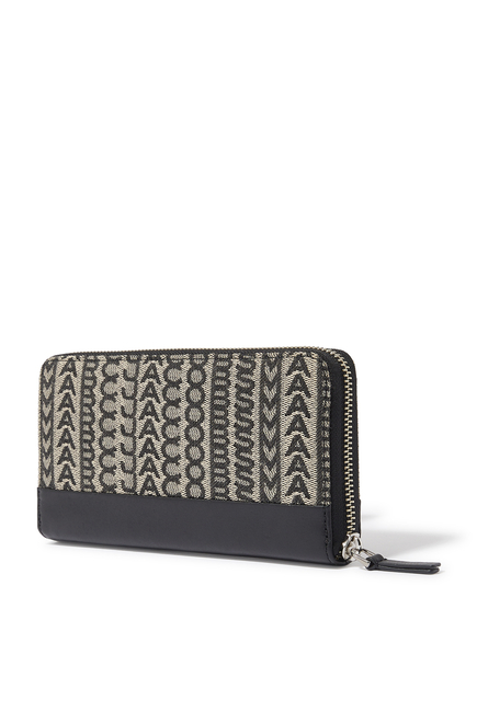 The Monogram Jacquard Continental Wallet