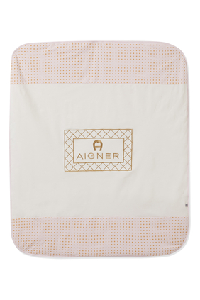 Logo Embroidered Baby Blanket