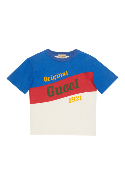 Original Gucci 1921 Cotton T-Shirt