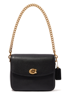 Cassie 19 Pebble Leather Cross-Body Bag