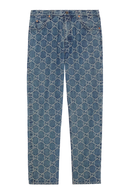 GG Denim Pants