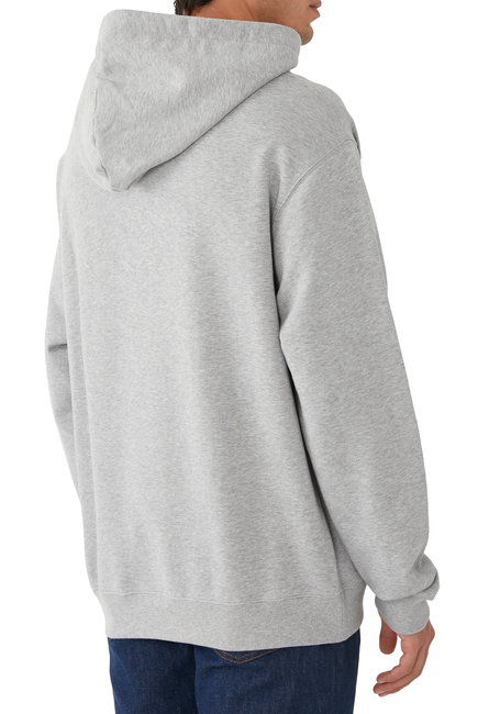 Cotton Jersey Hooded Sweatshirt