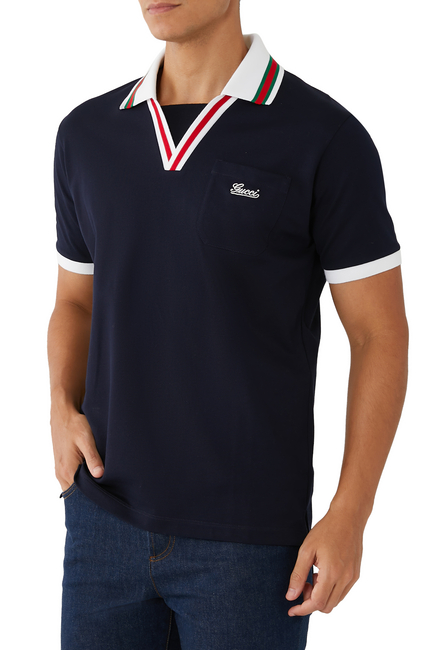 Cotton Piquet Polo Shirt