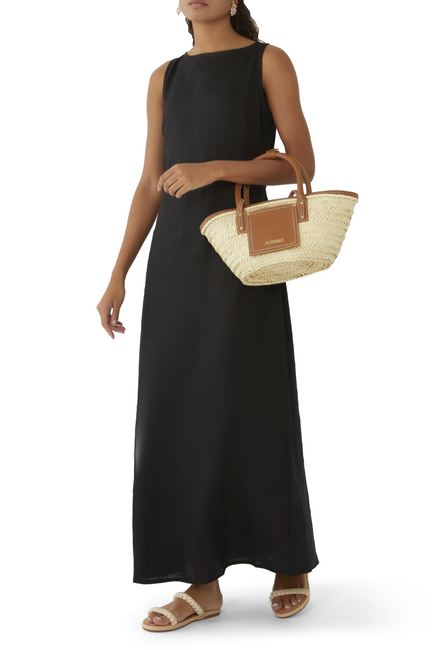 Nahna Linen Maxi Dress