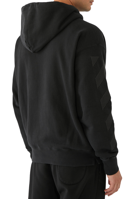 Diagonal Stripe Skate Hoodie