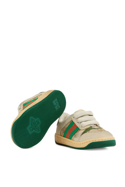 Kids GG Canvas Sneakers