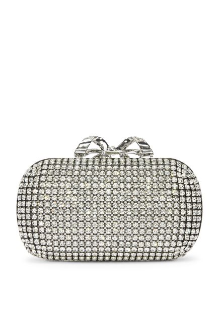 Silver Chainmail Clutch Bag