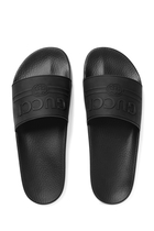 Gucci Print Slide Sandals