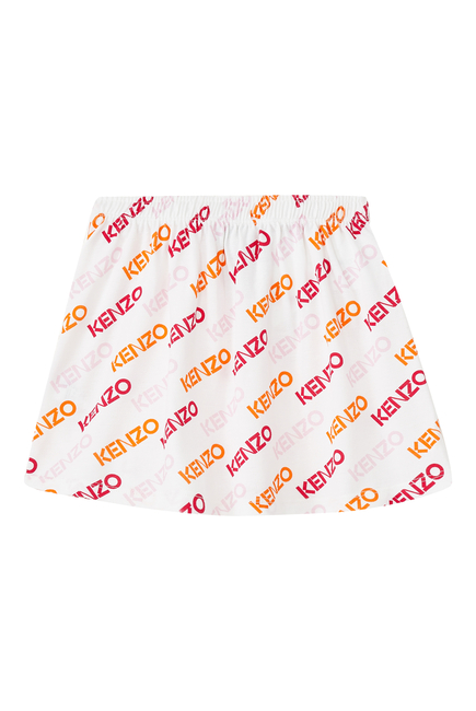 All-Over Logo Skirt