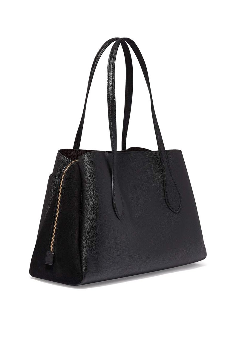 Buy Coach Lora Carryall Leather Bag for Womens | Bloomingdale's Kuwait