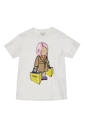 Shopping Bag Printed T-Shirt