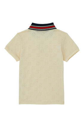 Woven Fabric Polo Shirt