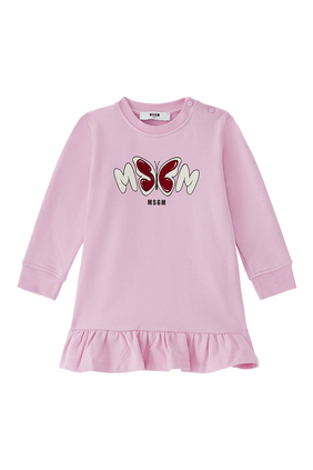 Kids Butterfly Logo Dress