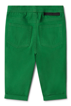 Kids Organic Cotton Drawstring Joggers