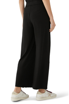 Fine Jersey Wide-Leg Pants