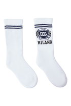 Kids Logo Milano Crew Socks