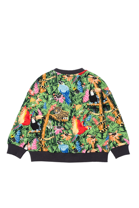 Jungle Print Sweatshirt