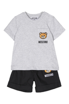 Kids Cotton T-Shirt and Shorts Set