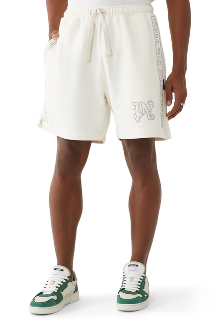 Monogram Stud Shorts