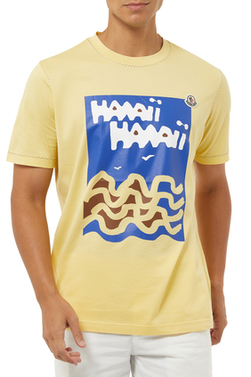 Hawaii Motif T-Shirt