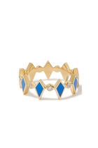 Mosaic Ring, 18k Yellow Gold