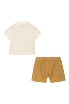 Kids Polo & Shorts Set