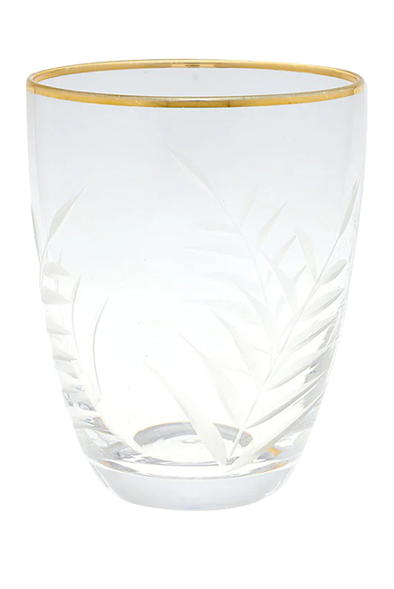 Gold Water Glass