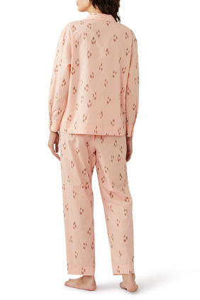 Sandwashed Cotton Pajama Set