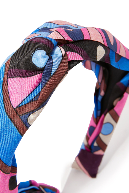 Kids Geometric-Print Hair Band