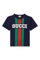 Kids Logo-Print Cotton T-Shirt