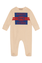 Kids Cotton Jersey One-Piece Suit